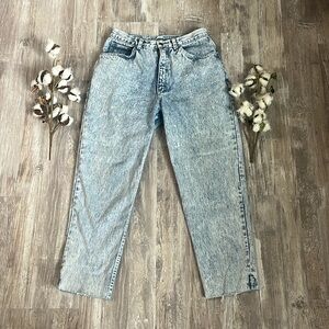 Vintage Retro Filipino Toto Acid Wash High Waisted Jeans